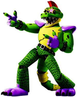Montgomery Gator/Monty (FNAF SB/ Five Nights At Freddy's Security Breach) AI voice text to speech and AI music cover generator